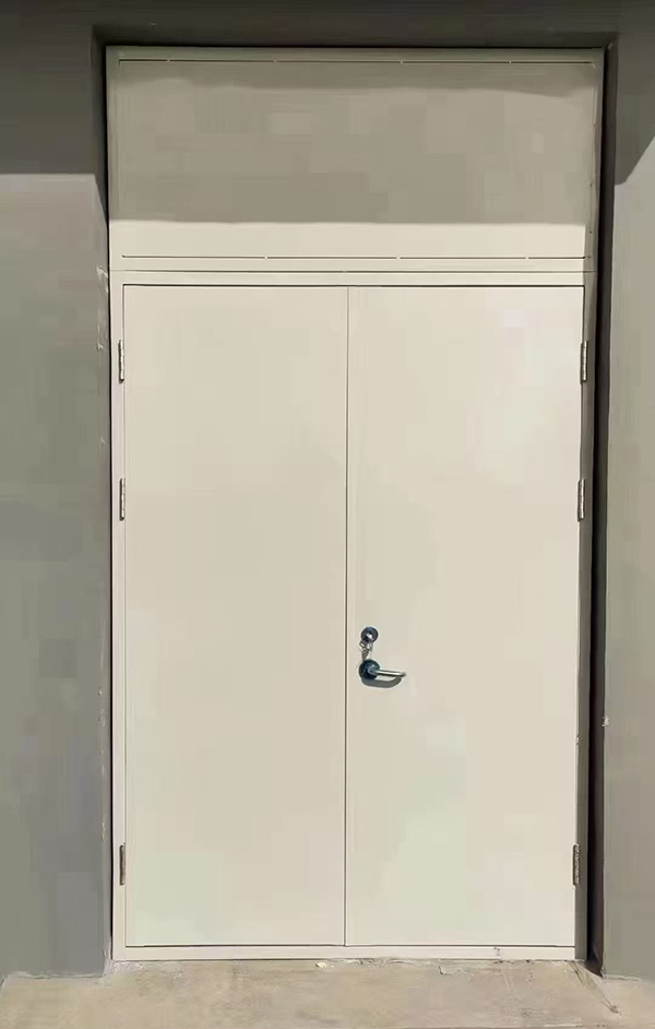 展览馆项目完成大跨度博乐防火门安装 展览馆项目完成大跨度博乐防火门安装