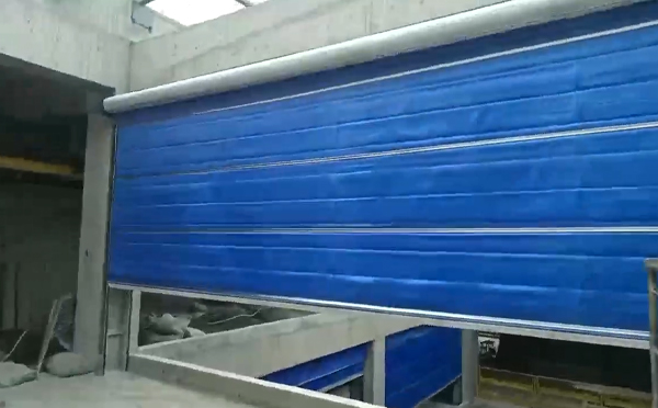 大型物流园区完成博乐防火门整体安装工程